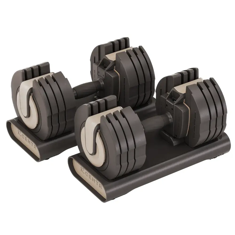 Centr Smart Stack 50 Verstelbare Dumbbell Set - 2,3 kg tot 22,5 kg