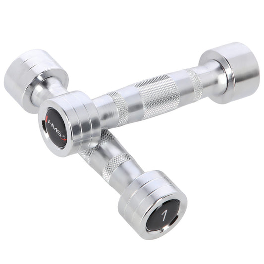 HMS Chroom Dumbbell Set - 2 x