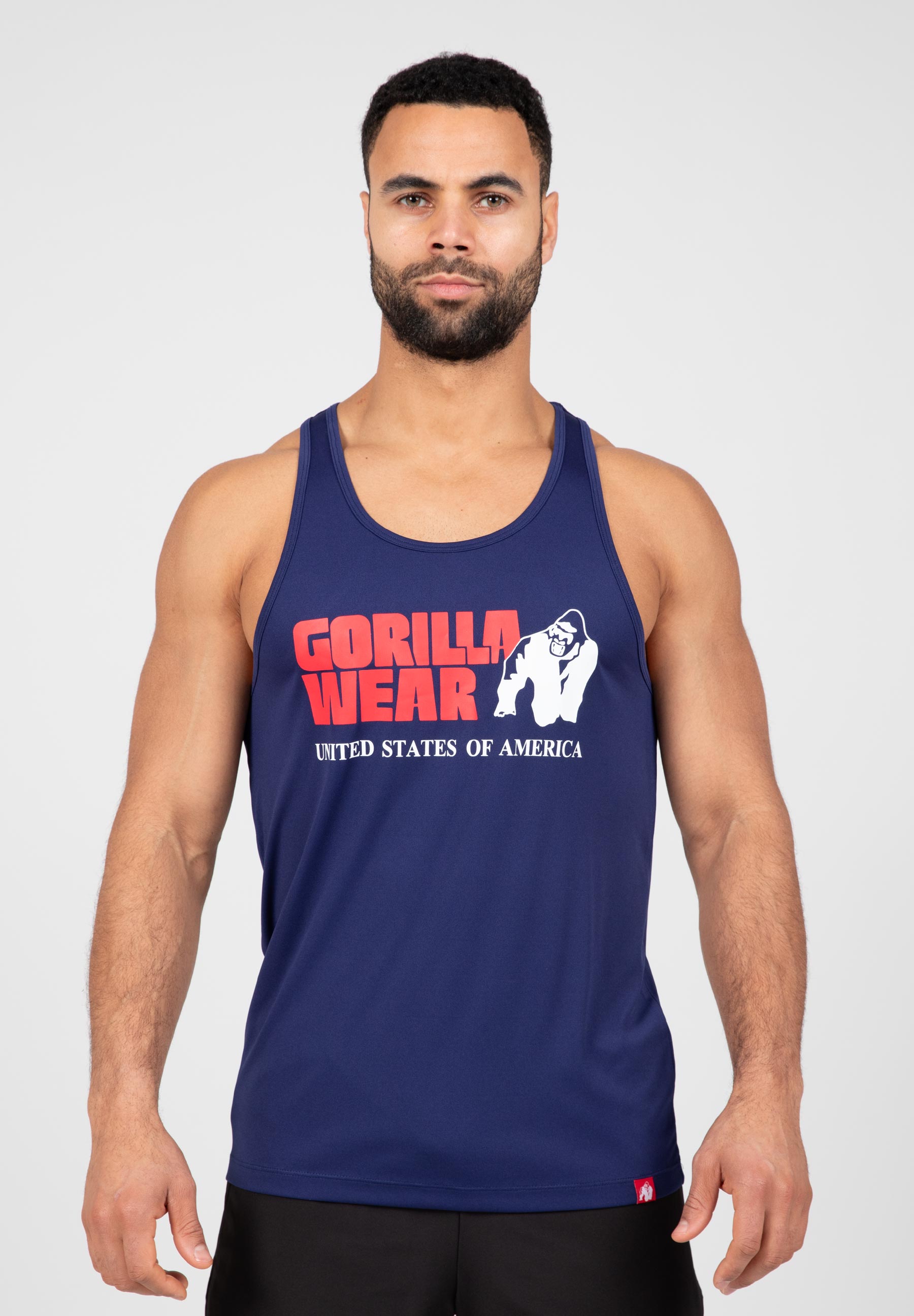 Gorilla Wear Classic Training Tank Top - Marine blauw