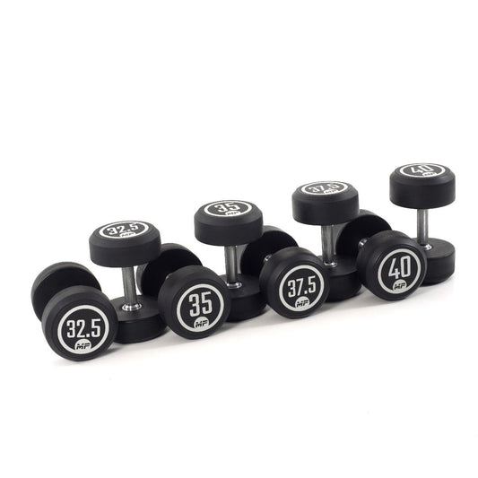 Muscle Power Ronde Rubber Dumbbell Set - 8 x 32,5