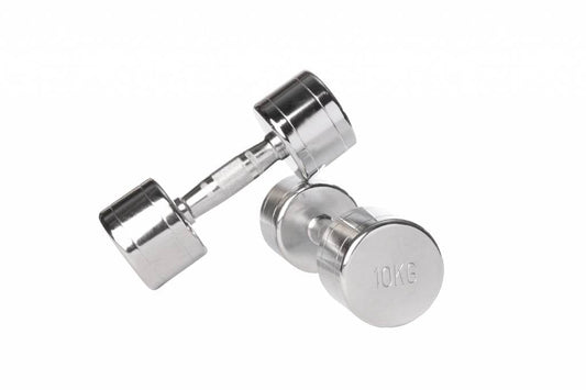 Lifemaxx Chroom Dumbbell Set