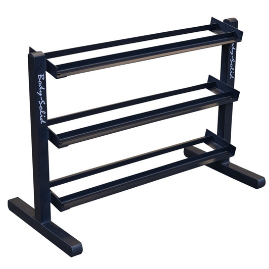 Body-Solid GDR363B 3-Laags Dumbbell Opbergrek