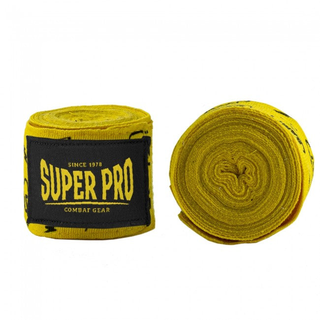 Super Pro Combat Gear Semi-Elastische Bandages - Pang/Paw Geel