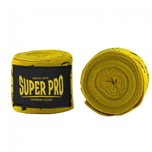 Super Pro Combat Gear Semi-Elastische Bandages - Pang/Paw Geel