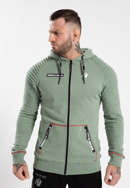 Gorilla Wear Georgia Zipped Hoodie