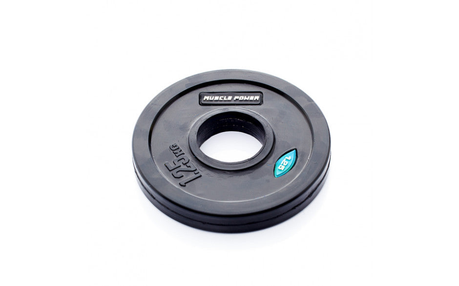 Muscle Power Rubberen Halterschijf - 50 mm