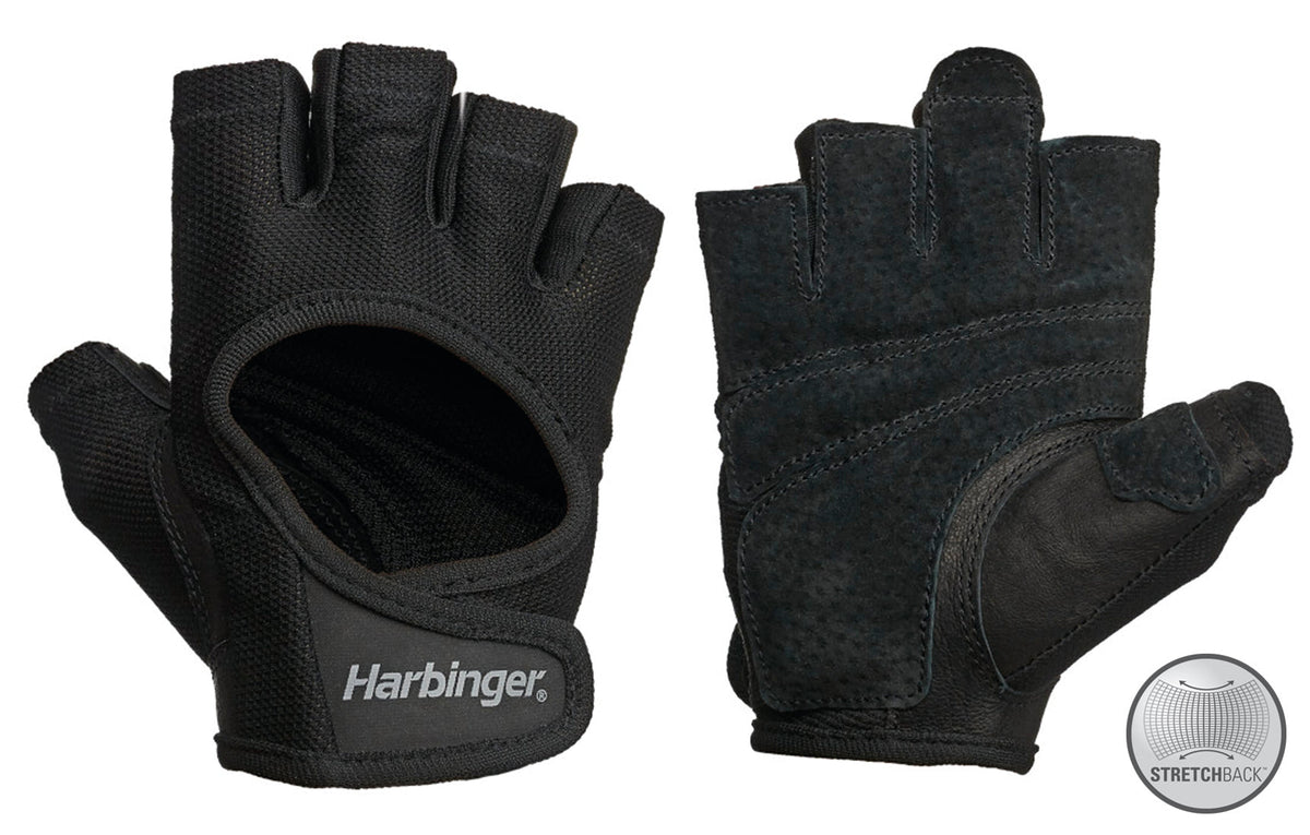 Harbinger Women's Power Stretchback Fitness Handschoenen