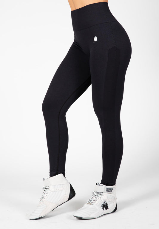 Gorilla Wear Hilton Seamless Legging - Zwart - XS/S