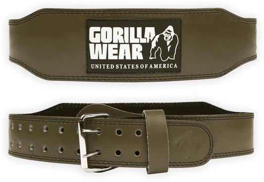 Gorilla Wear Halterriem - 4 Inch Padded Leren Lifting Belt