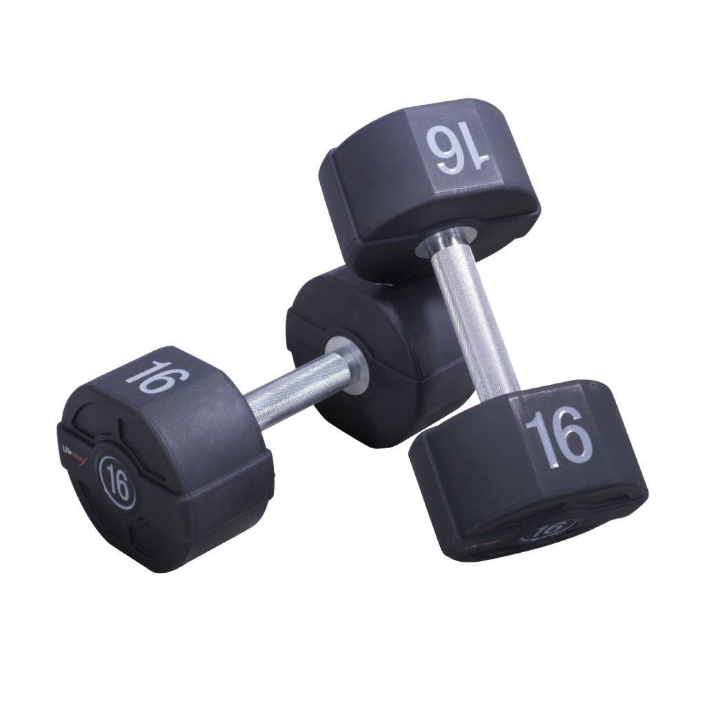 Lifemaxx Ronde PU Dumbbell Set
