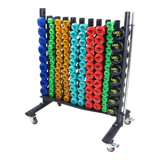 Lifemaxx LMX Vinyl Dumbbell Rack - Opbergrek