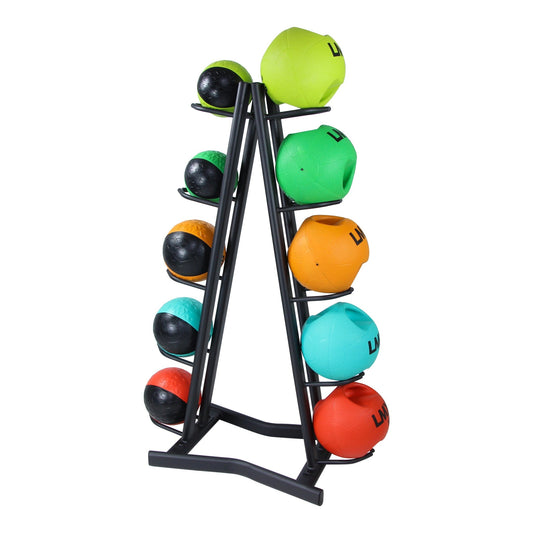 Lifemaxx LMX Medicijnballen Opbergrek - Voor 10 Medicineballen