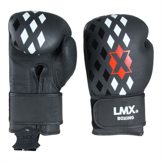 Lifemaxx LMX Boxing Gloves Leather - Bokshandschoenen