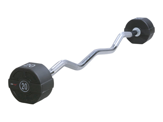 Lifemaxx PU EZ Curl Halterstang
