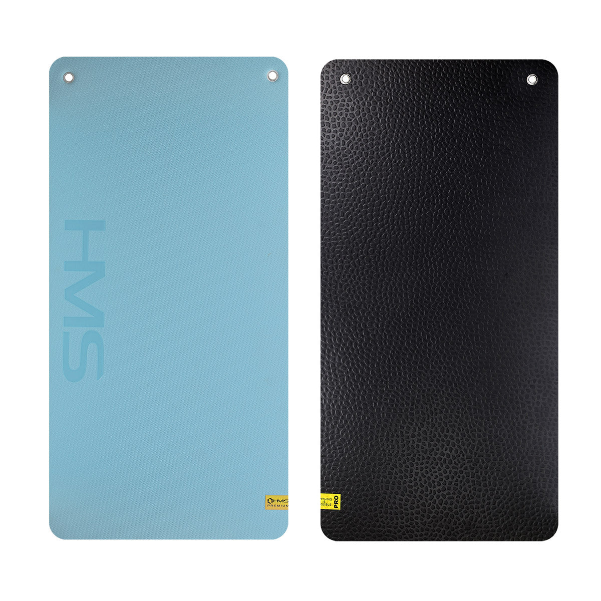 HMS Fitness Mat - Lichtblauw/Zwart