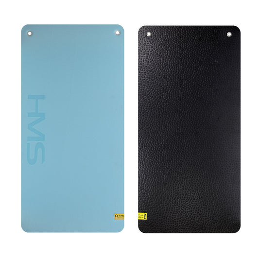 HMS Fitness Mat - Lichtblauw/Zwart