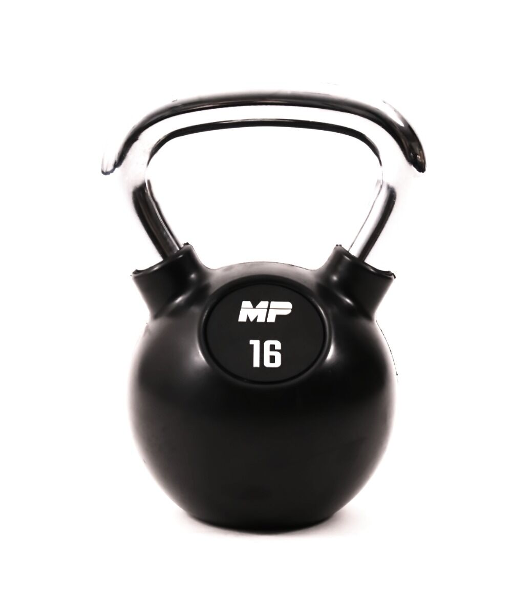 Muscle Power Rubberen Kettlebell