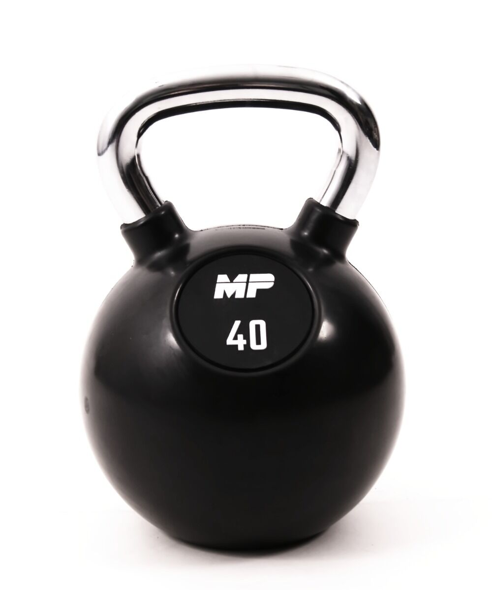 Muscle Power Rubberen Kettlebell