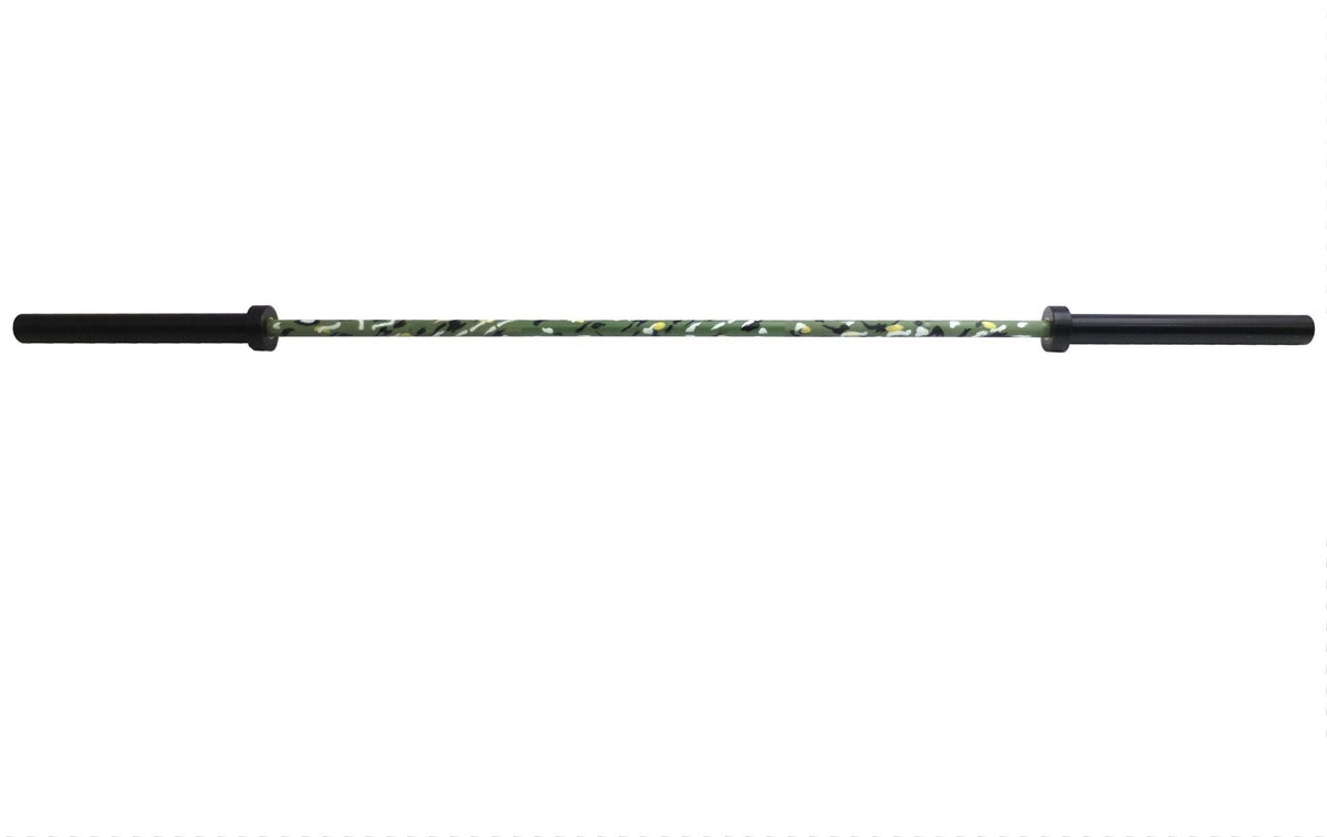 Muscle Power Olympische Halterstang met Camouflage Coating