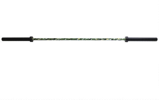Muscle Power Olympische Halterstang met Camouflage Coating
