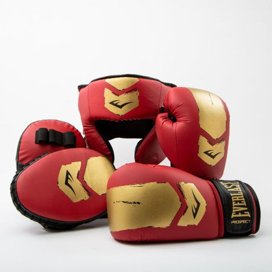 Everlast Prospect 2 Boxing Kit - Bokshandschoenen, Pads en Hoofdbeschermer