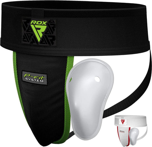 RDX Sports H1+ Kruisbeschermer met Gel Cup