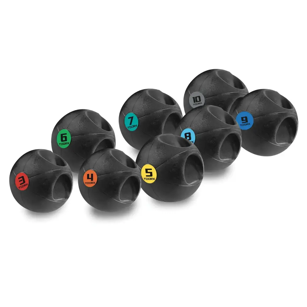 Toorx Fitness Medicijnbal met Handvat