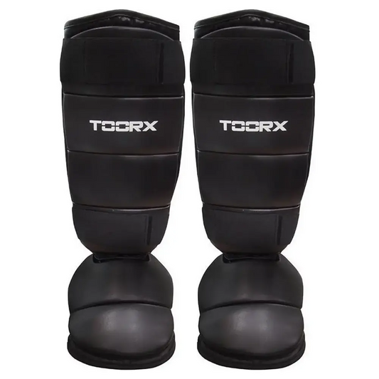 Toorx Fitness Scheenbeschermer PU - met voetbeschermer