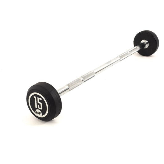 Muscle Power Vaste Halterstang Rubber