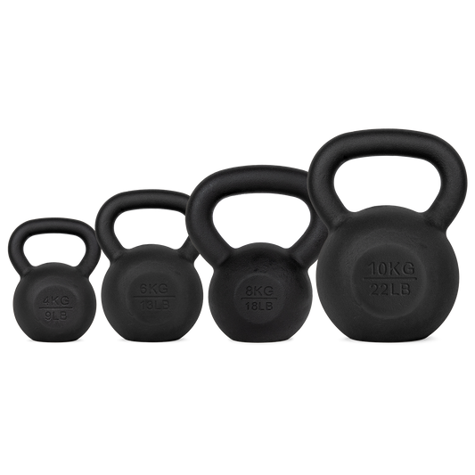 VirtuFit Kettlebell Set Gietijzer 4-6-8