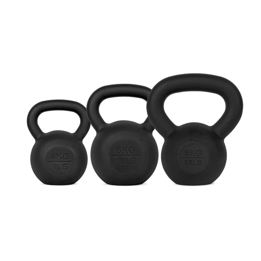 VirtuFit Kettlebell Set Gietijzer 4-6