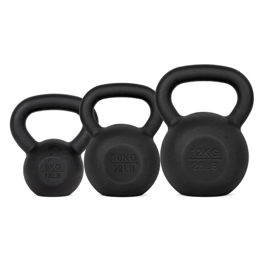 VirtuFit Kettlebell Set Gietijzer 8-10
