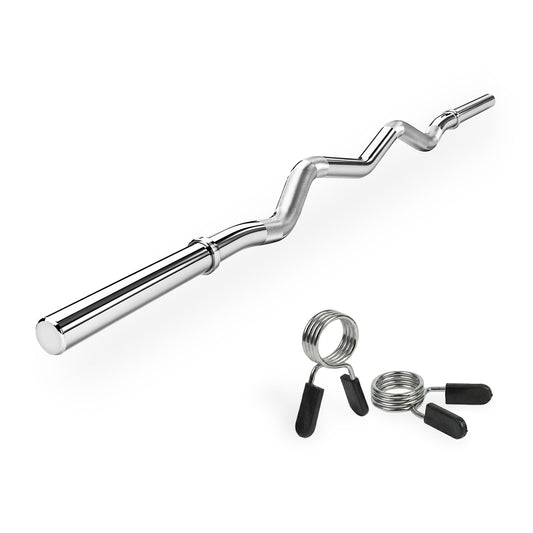 VirtuFit Curlstang - EZ Halterstang - 120 cm