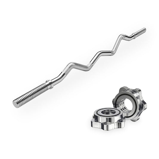 VirtuFit Curlstang - EZ Halterstang - 120 cm - Schroef