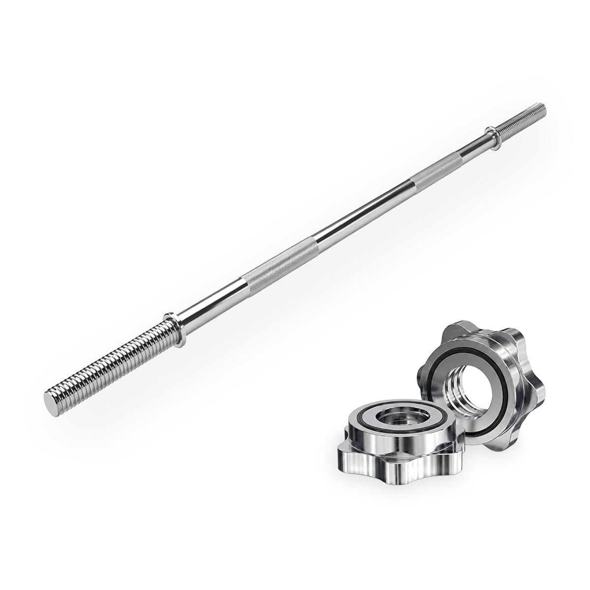 VirtuFit Halterstang - 120 cm - Schroefsluiting
