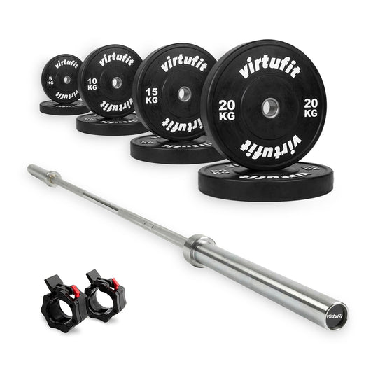 VirtuFit Olympische Bumper Plate Halterset