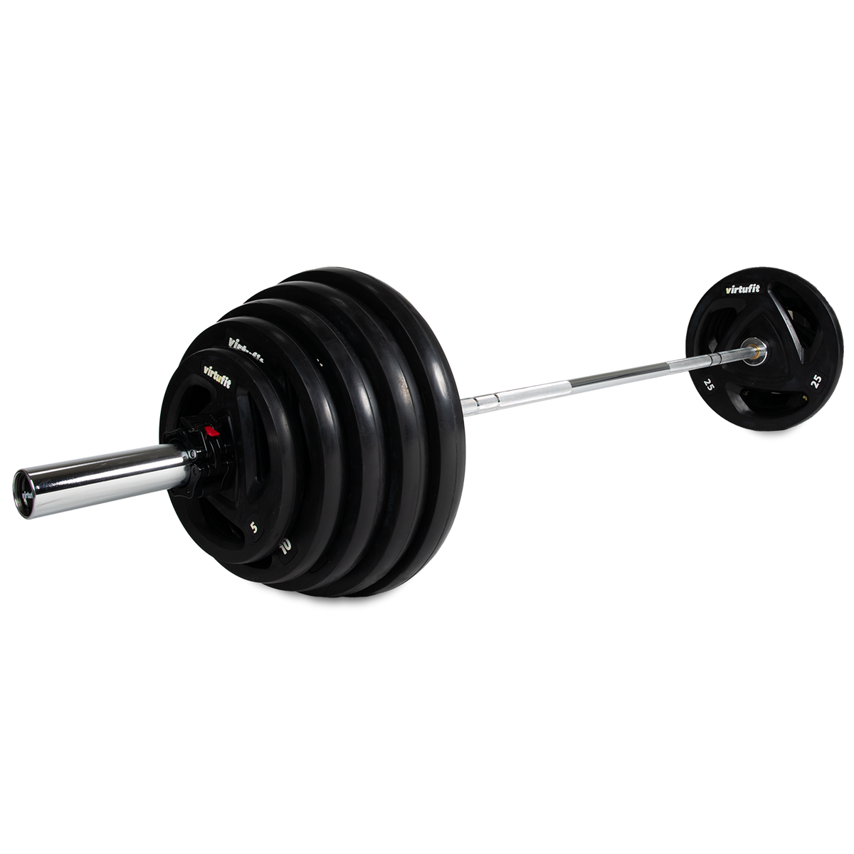 VirtuFit Olympische Rubberen Halterset