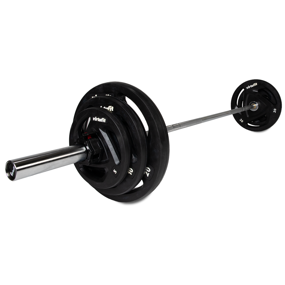 VirtuFit Olympische Rubberen Halterset