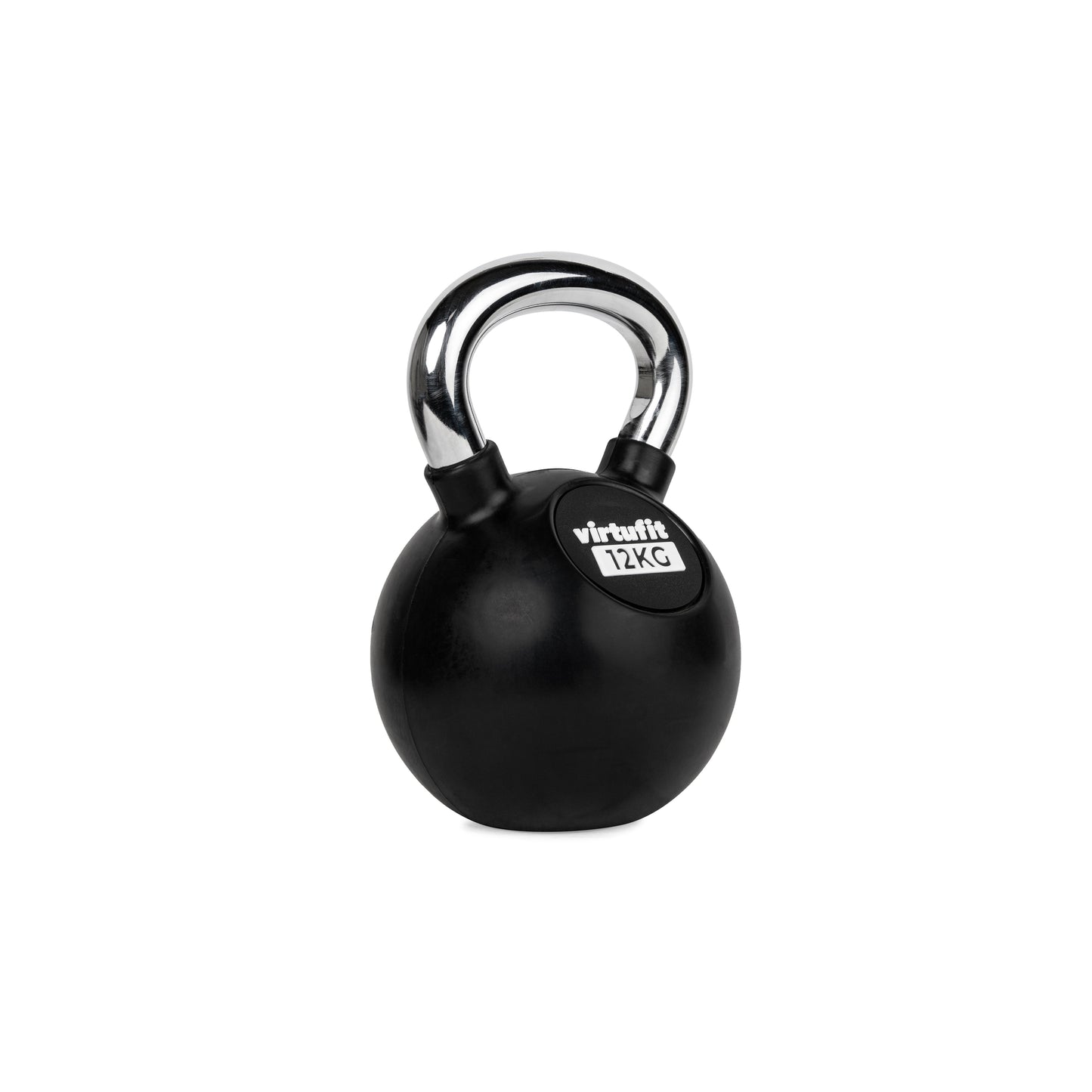 VirtuFit Kettlebell - Rubber/Chroom