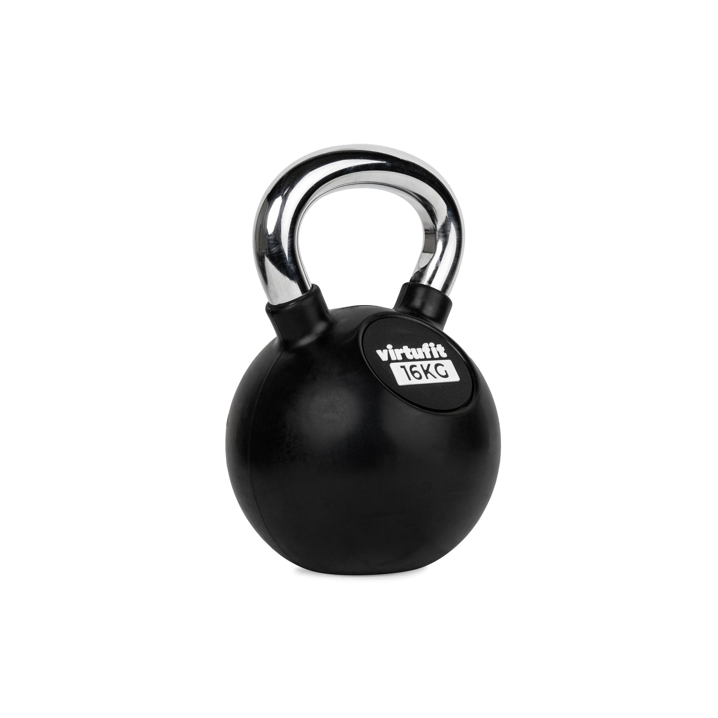 VirtuFit Kettlebell - Rubber/Chroom