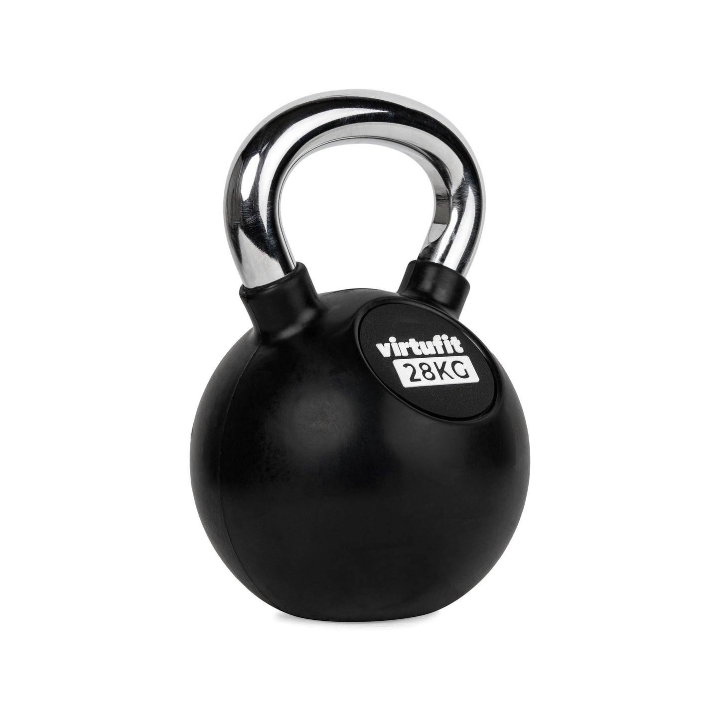 VirtuFit Kettlebell - Rubber/Chroom