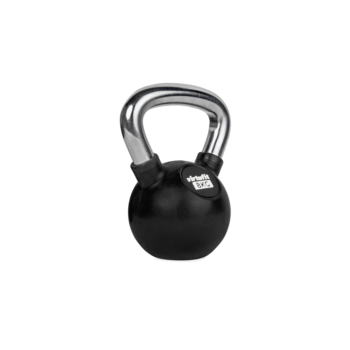 VirtuFit Kettlebell - Rubber/Chroom