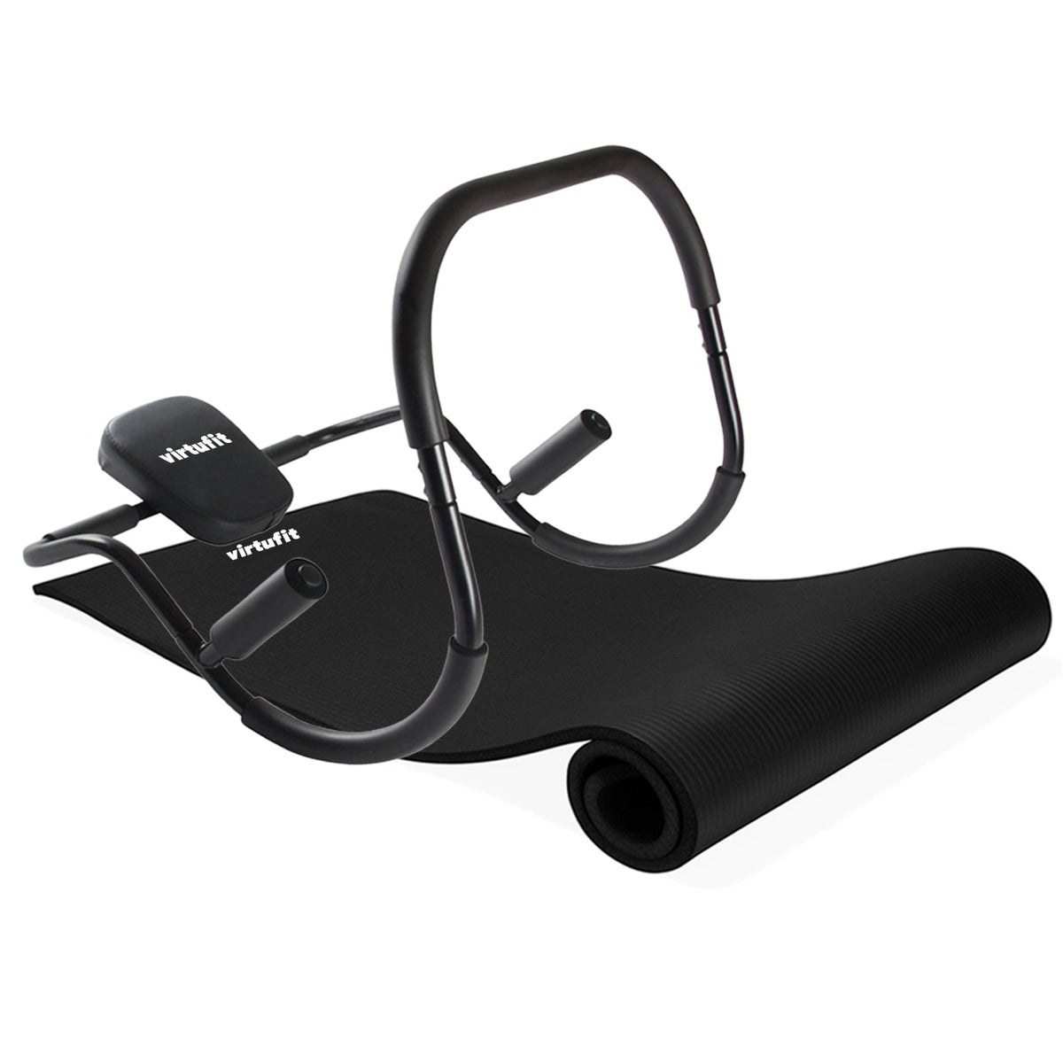 VirtuFit Combideal: Buikspiertrainer + NBR Fitnessmat