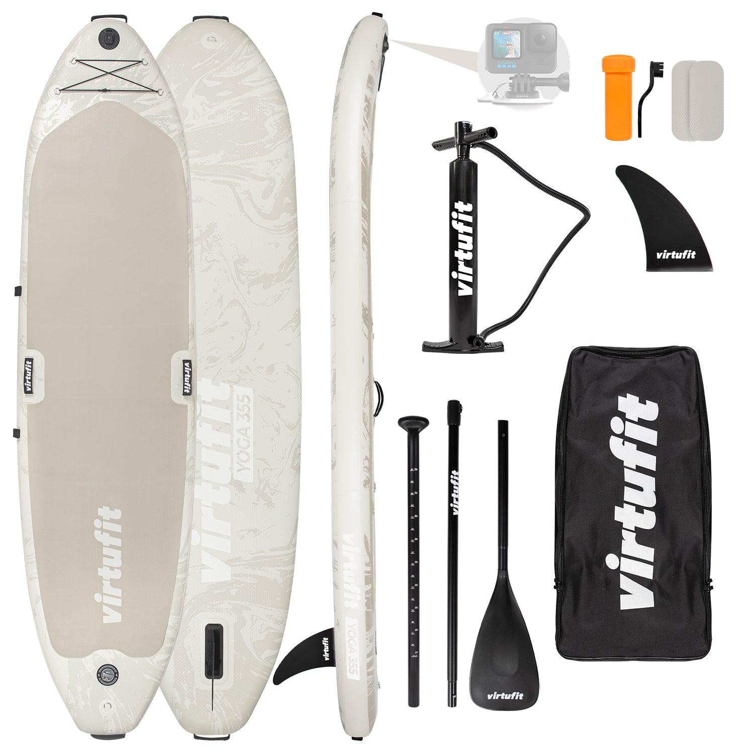 Virtufit Supboard Fitness - Yoga 335 - Sand Beige