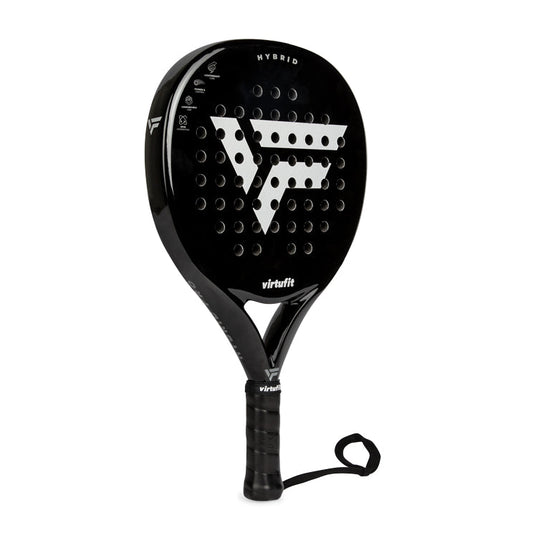 VirtuFit Hybrid Padel Racket - Zwart - Silver