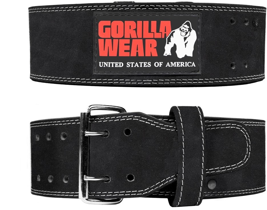 Gorilla Wear Halterriem - 4 Inch Leren Lifting Belt