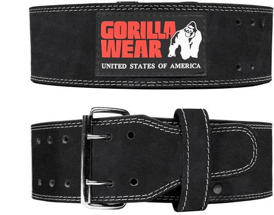 Gorilla Wear Halterriem - 4 Inch Leren Lifting Belt
