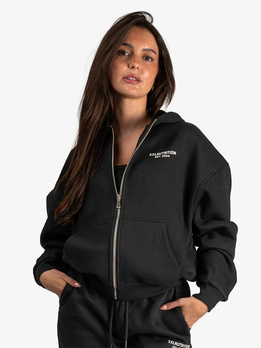Athleisure Jacket - Zwart - Zwart