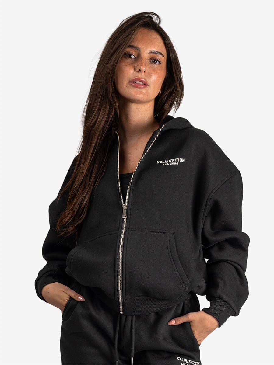 Athleisure Jacket - Zwart - Zwart / M