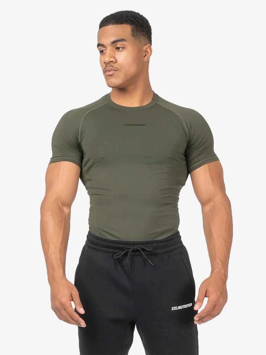 Compression T-Shirt - Green - Groen